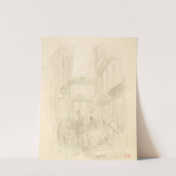 London Street Scene by Gustave Doré