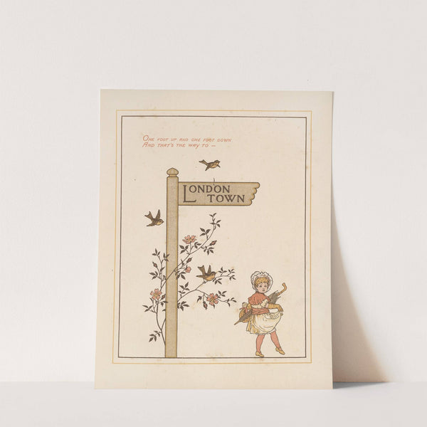 London town Pl.01 (1883) by Ellen Elizabeth Houghton