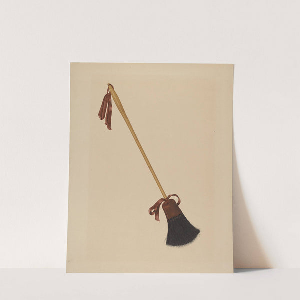 Long Handled Bristle Brush by Richard Barnett