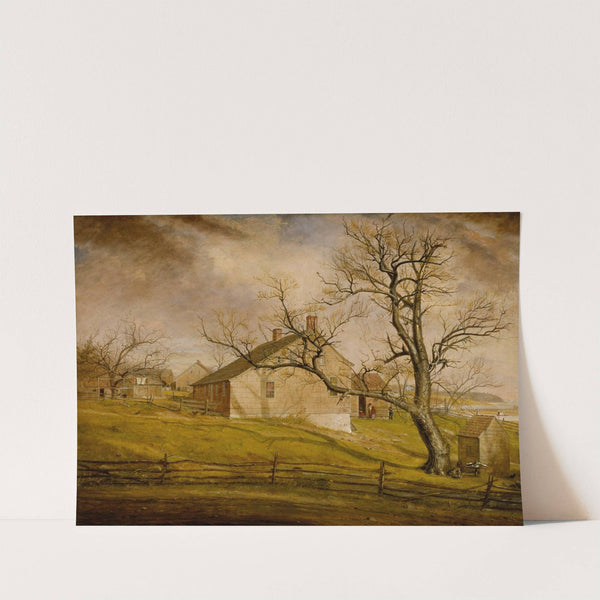 Long Island Farmhouses (1862–63) by William Sidney Mount