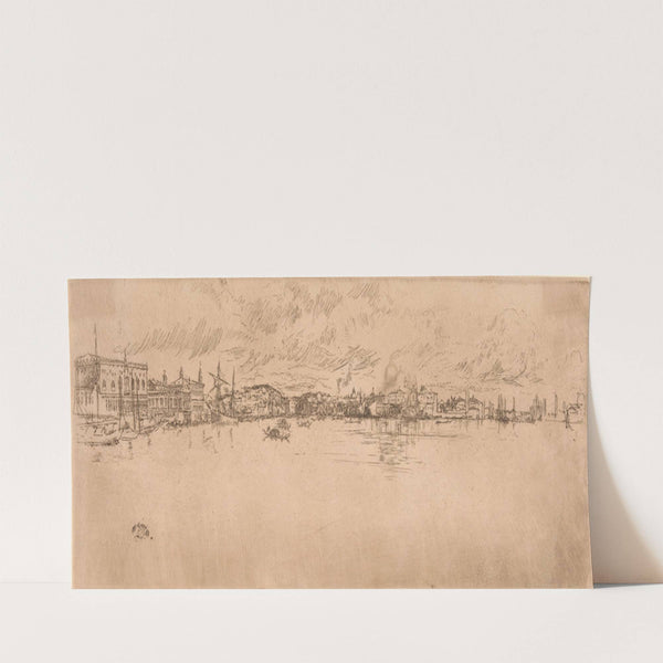 Long Venice (1879) by James Abbott McNeill Whistler