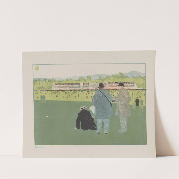 Longchamp (1902) by Jean-Émile Laboureur