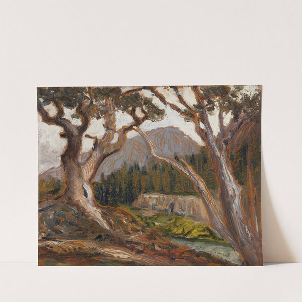 Long's Peak from Loch Vale, Estes Park, Colorado by Grant Wood