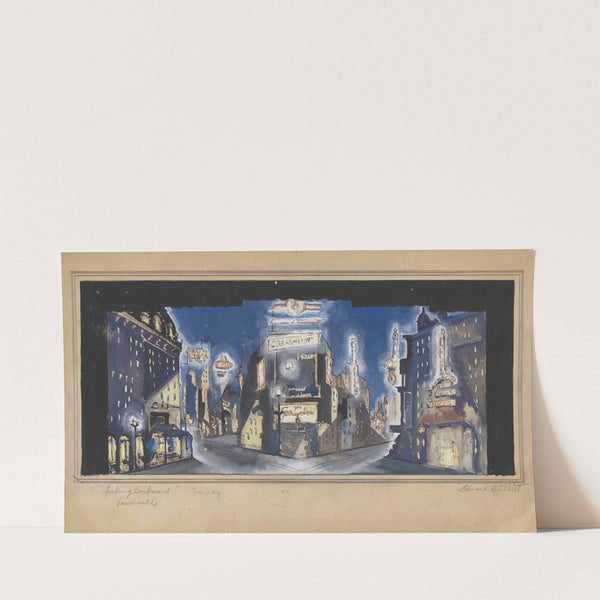 Looking Backward: Times Square (1934-1943) by Edward Gilbert