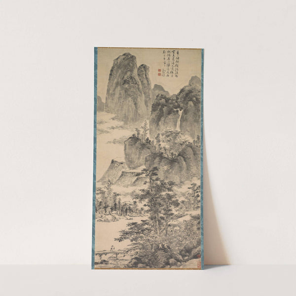 Looking for a Monastery in the Misty Mountains (1500–1544) by Chen Chun