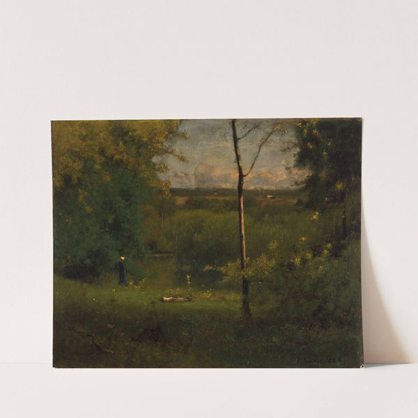 Looking over the River by George Inness