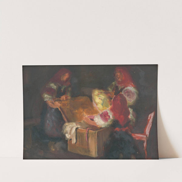 Looking through a Hope Chest (1925) by Štefan Straka