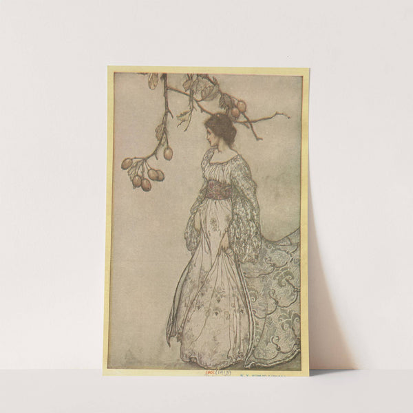 Looking very undancey indeed (1913) by Arthur Rackham