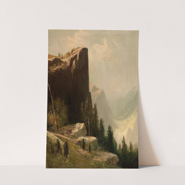 Lookout Rock, Yosemite Valley by Frederick Ferdinand Schafer