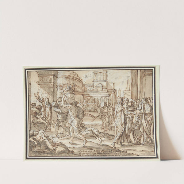 Looting of a city by François Perrier