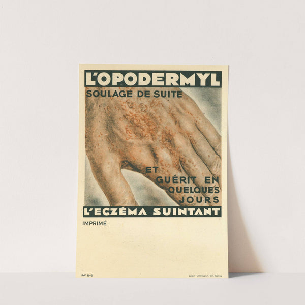 L’Opodermyl (1910-1950) by Laboratoires de l'Opodermyl