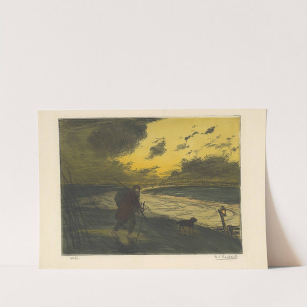 L’orage (1906) by Jean François Raffaëlli