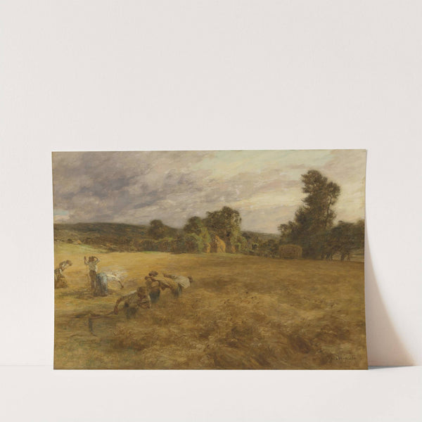 L'orage En Moisson by Léon Augustin Lhermitte