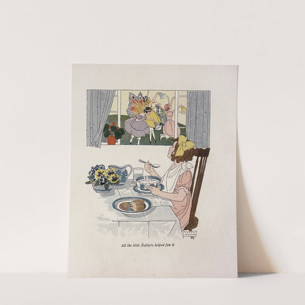 Loraine and the little people of summer Pl.6 by Elizabeth Gordon