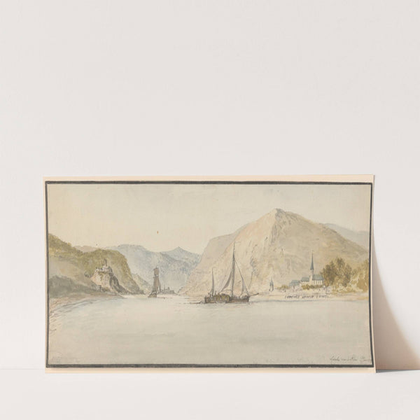 Lorch on the Rhine (between 1790 and 1799) by Charles Gore