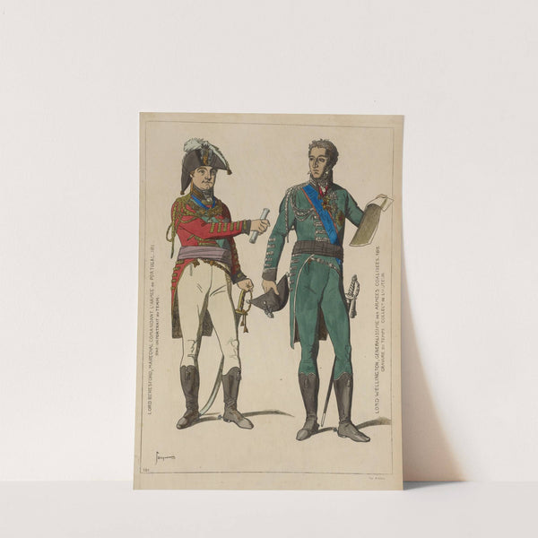 Lord Beresford, marechal comandant l'armee de Portugal. 1811. by Raphaël Jacquemin