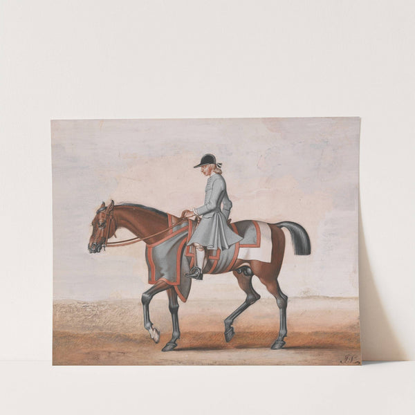 Lord Godolphin's White Foot, a Very Famous Horse That Was Never Beat by James Seymour