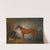 Lord Henry Bentinck's Chestnut Hunter Firebird And Policy, A Foxhound, In A Loose Box by John Ferneley