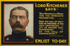 Lord Kitchener says; Enlist to-day (1915)