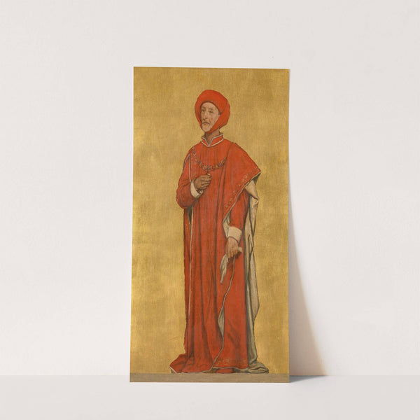 Lord of Gruuthuse (1889) by Albert Frans Lieven De Vriendt