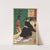 Lord Sadanobu with a Demon behind a Screen by Tsukioka Yoshitoshi