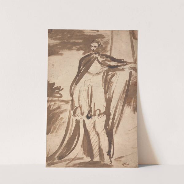 Lord Salisbury, Standing by a Pillar by George Romney