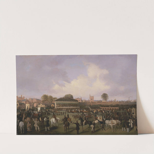 Lord Westminster's Cardinal Puff, with Sam Darling Up, Winning the Tradesman's Plate, Chester by William Tasker