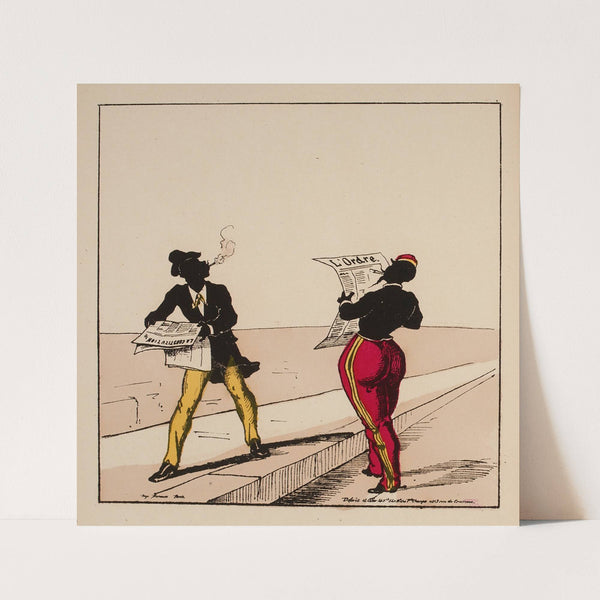 R’garde comme il est parti aujourd’hui not’conseiller général by Moloch (Alphonse Hector Colomb)