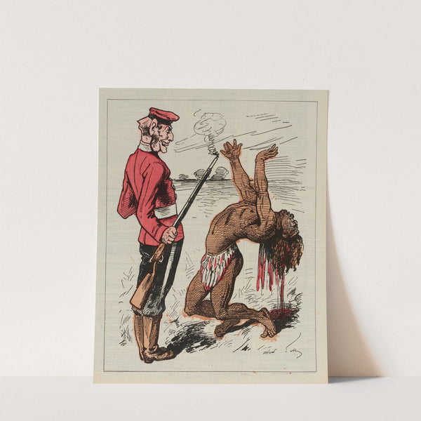 L’ordre règne au Zuzuland (1879) by André Gill