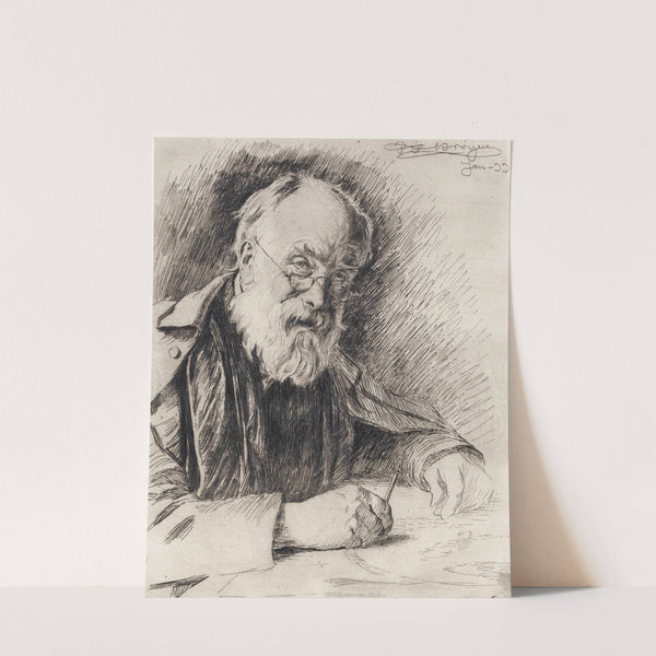 Lorenz Frölich by Peder Severin Krøyer