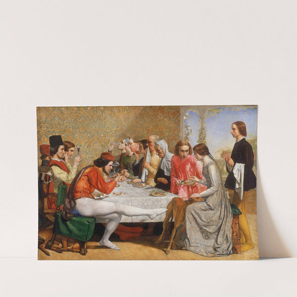 Lorenzo and Isabella by Sir John Everett Millais