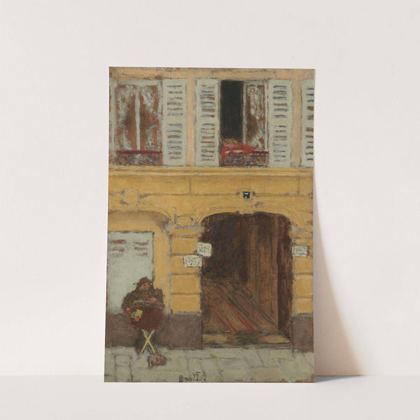 L'orgue de Barbarie ou Le joueur d'orgue by Pierre Bonnard