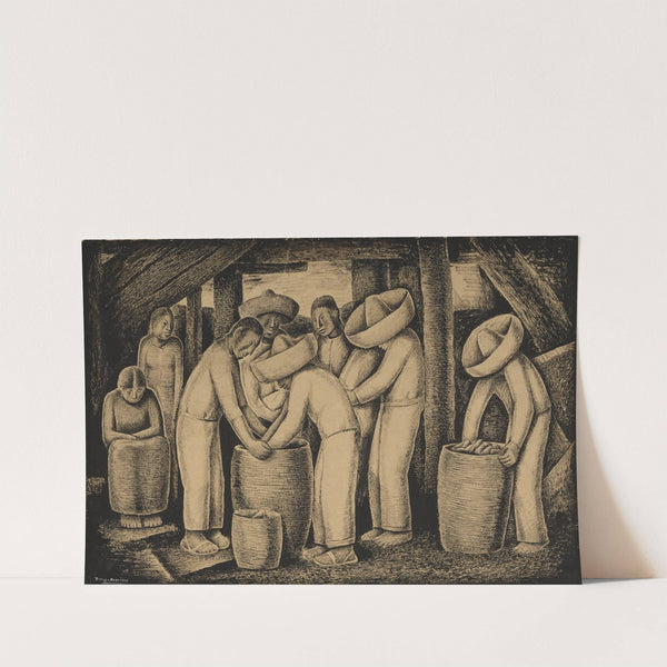 Los Pulqueros by Alfredo Ramos Martínez