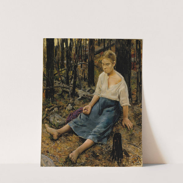 Lost (1886) by Akseli Gallen-Kallela