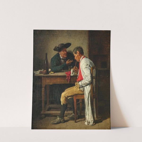 Lost in Conversation (1878) by Friedrich Friedländer