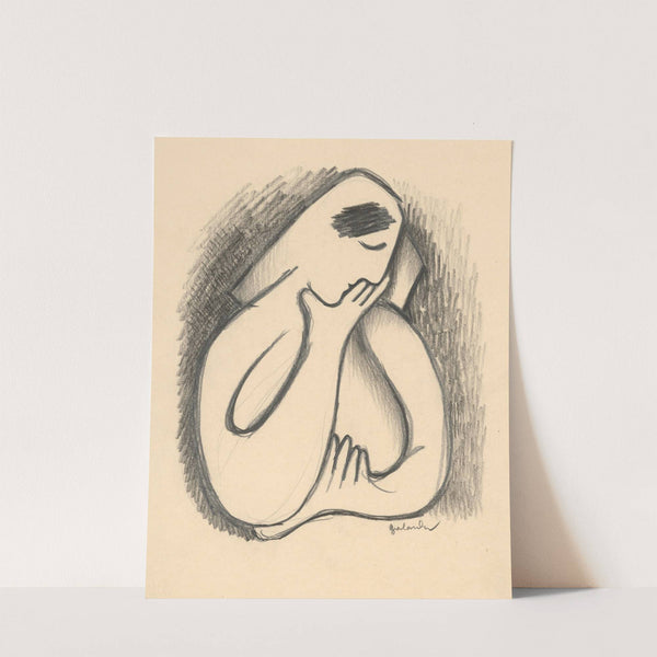 Lost in Thought (1937–1938) by Mikuláš Galanda