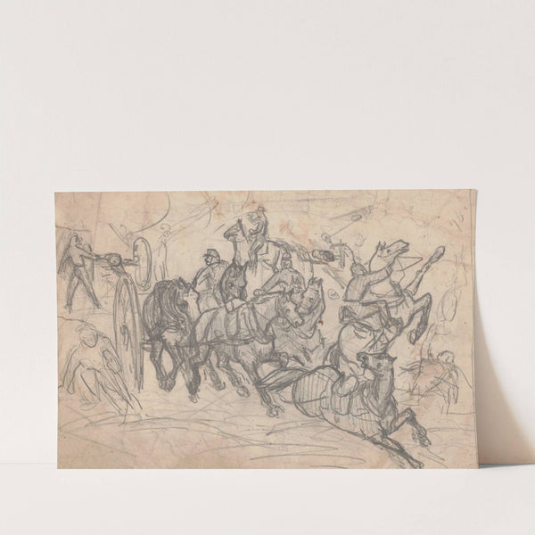 Lost on the field of Chickamauga (1863) by Adolph Metzner