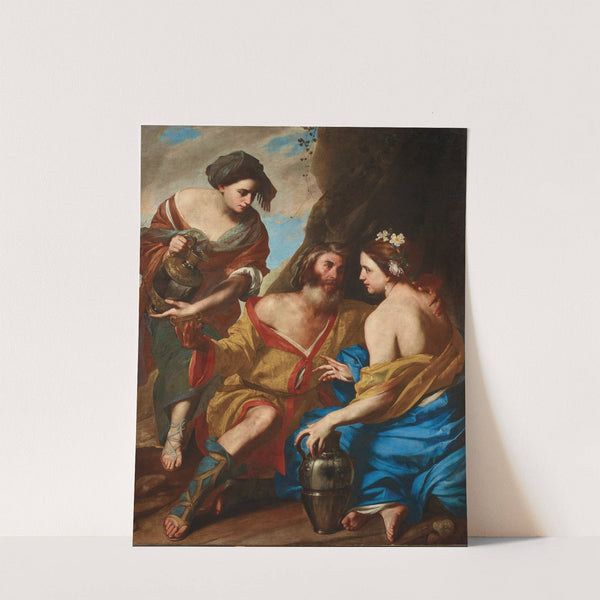 Lot and his daughters by Massimo Stanzione