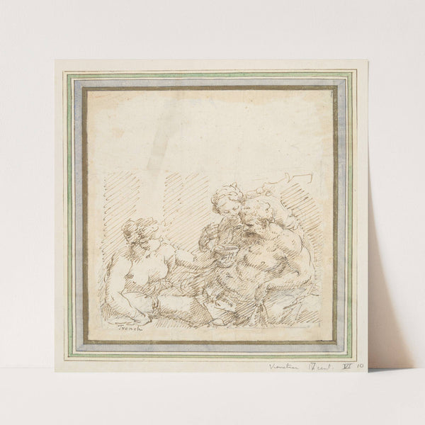 Lot and his daughters by Donato Creti