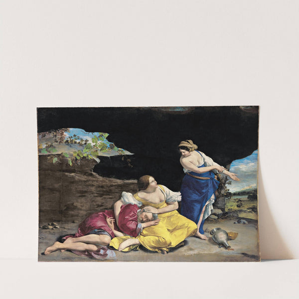 Lot And His Daughters (C.1628) by Orazio Gentileschi