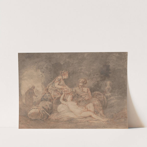 Lot and His Daughters by Antoine Pesne