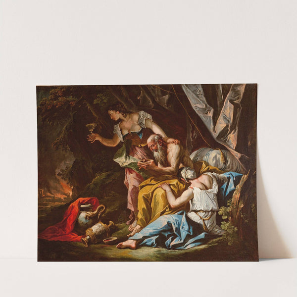Lot and His Doughters (1735-1740) by Gaspare Diziani