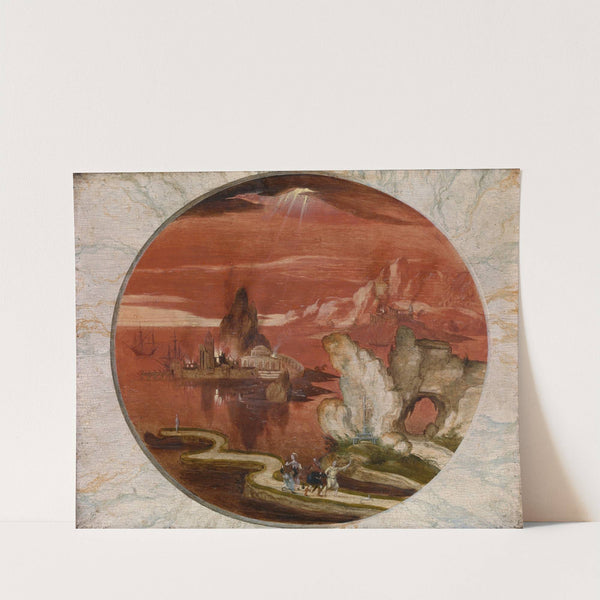 Lot and his Family Flee Sodom and Gomorrah by Joachim Patinir