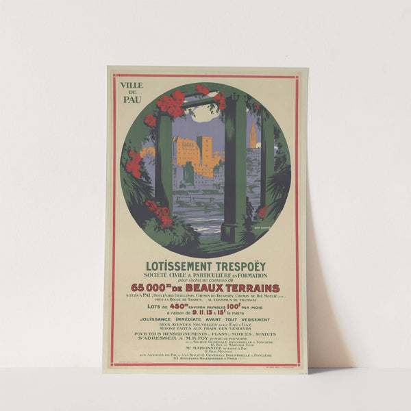 Lotissement Trespoëy – Société civile & particulière en formation (1921) by René Roussel