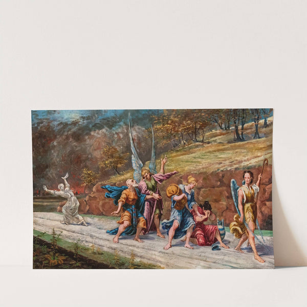 Lot’s escape by Jean-Baptiste Cariven