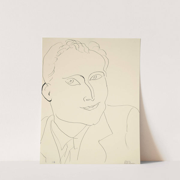 Louis Aragon (1943) by Henri Matisse