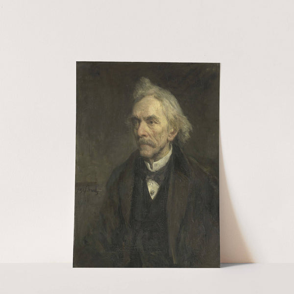 Louis Jacques Veltman (1817-1907). Actor by Jozef Israëls