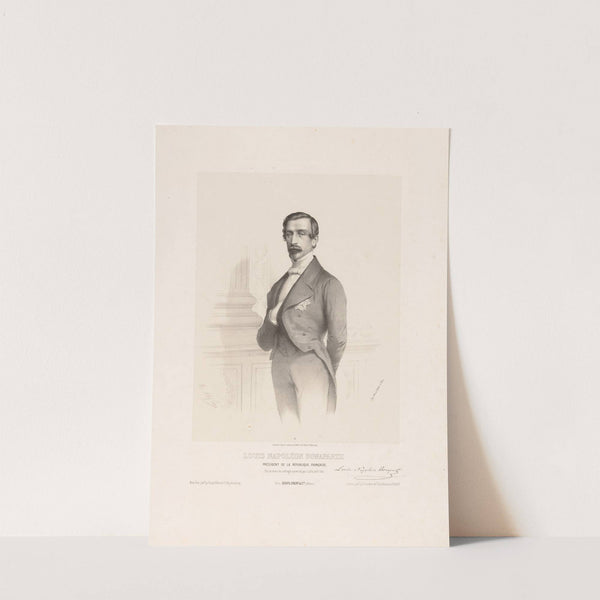 Louis Napoléon Bonaparte. Président de la République française (1848) by Marie-Alexandre Alophe