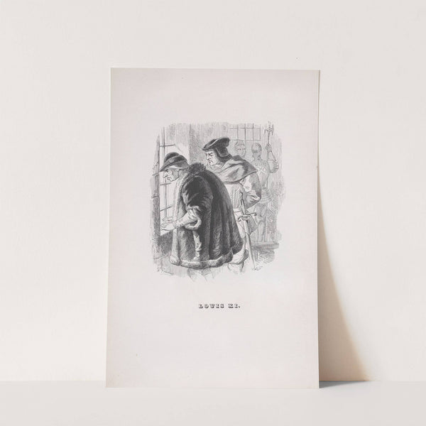 Louis XI by J. J. Grandville