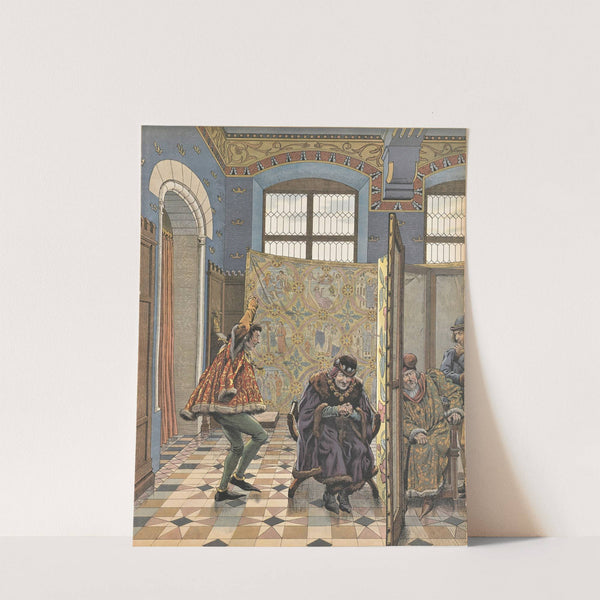 Louis XI, l’envoyé du connétable de Saint-Pol et le diplomate anglais by Job (Jacques-Marie-Gaston Onfroy de Bréville)